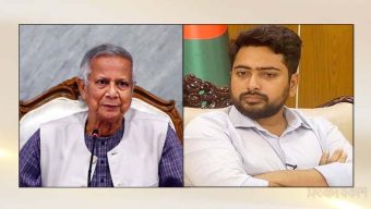 ড. ইউনূস পদত্যাগ করতে চাইছেন শুনে সাক্ষাতে নাহিদ ইসলাম