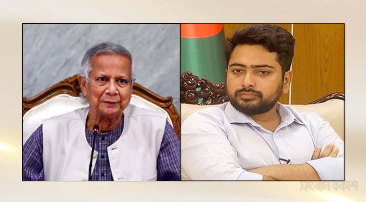 ড. ইউনূস পদত্যাগ করতে চাইছেন শুনে সাক্ষাতে নাহিদ ইসলাম