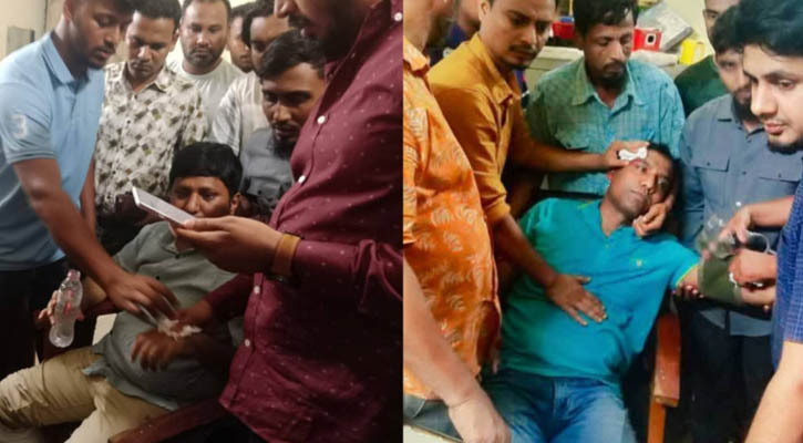 মোবাইল চার্জার কেনা নিয়ে সংঘর্ষ, ইউএনও, ও‌সিসহ আহত ২০