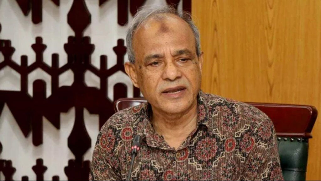 ভুলক্রমে রিভলবারের ম্যাগাজিন সঙ্গে নেন আসিফ: স্বরাষ্ট্র উপদেষ্টা