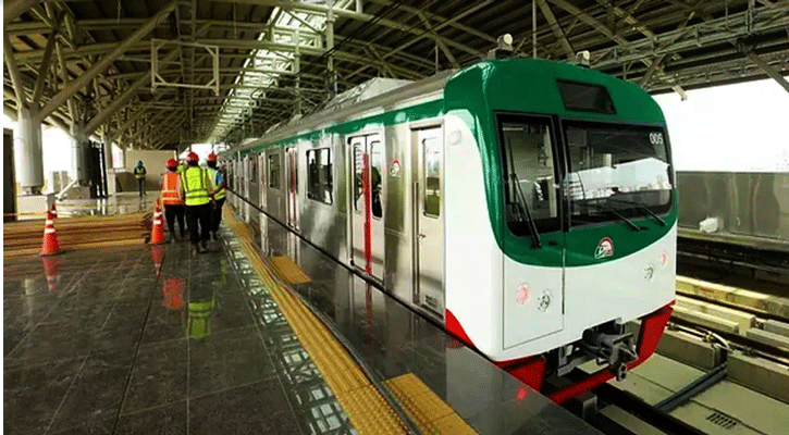 মেট্রোরেল ভ্রমণে যাত্রীদের মাস্ক পড়ার অনুরোধ