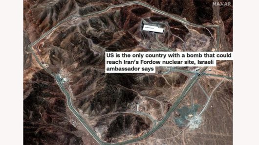 শঙ্কিত ইসরায়েল, ইরানে পাহাড়ের নিচে পারমাণবিক স্থাপনা