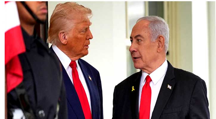 ‘ইরানে আর আগ্রাসন চলবে না’ বলে নেতানিয়াহুকে ধমক দিলেন ট্রাম্প