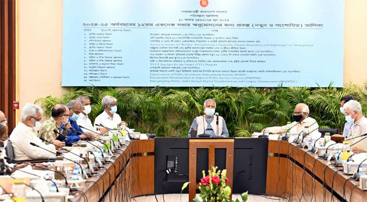 একনেকে ৮৯৭৪ কোটি ২৮ লাখ টাকার ১৭টি প্রকল্প অনুমোদন