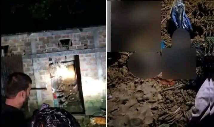 টানা বর্ষণে গোলাপগঞ্জে টিলা ধসে একই পরিবারের চারজনের মর্মান্তিক মৃত্যু