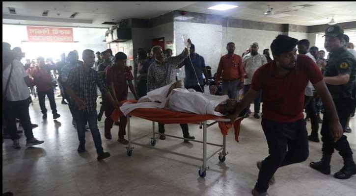 বিমান বিধ্বস্তের ঘটনায় দগ্ধদের বেশিরভাগই শিক্ষার্থী