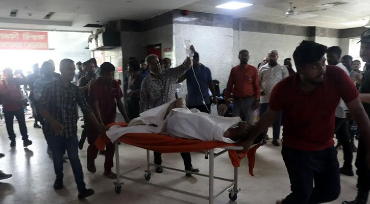 উত্তরায় বিমান বিধ্বস্তে এখন পর্যন্ত নিহত ১৯