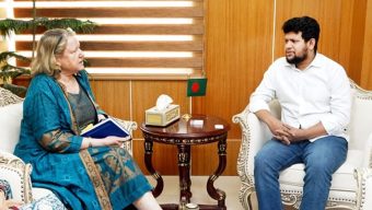 মাহফুজ আলমের সঙ্গে ইউনেস্কোর বাংলাদেশ প্রতিনিধির সাক্ষাৎ