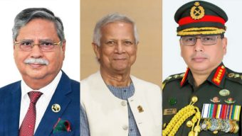 রাষ্ট্রপতি ও প্রধান উপদেষ্টার সঙ্গে সেনাপ্রধানের সাক্ষাত