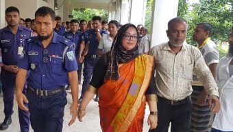 সাংবাদিক নির্যাতনকারী ডিসি পারভীন কারাগারে