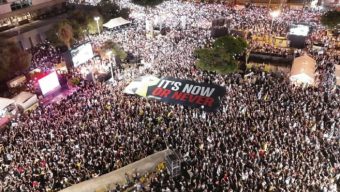 গাজা যুদ্ধের অবসান চেয়ে রাস্তায় হাজারও ইসরায়েলি