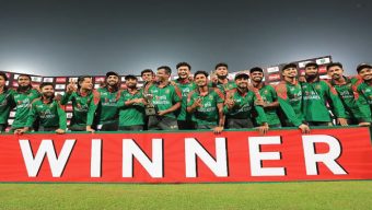 ওয়েস্ট ইন্ডিজকে হারিয়ে সিরিজ জয় বাংলাদেশের