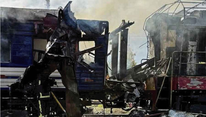 রাশিয়ার ভয়াবহ হামলায় আবারও রক্তাক্ত ইউক্রেন