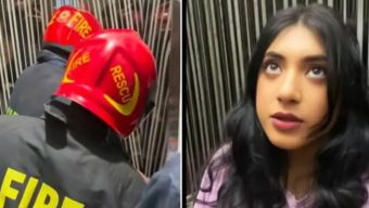 লিফটে আটকা পড়া অভিনেত্রীকে এক ঘন্টা পর উদ্ধার