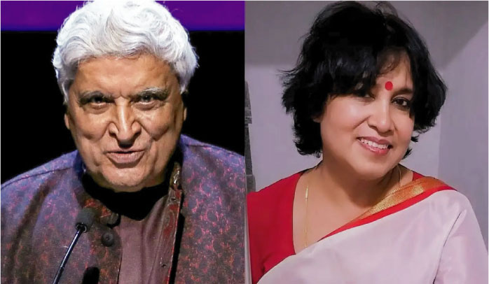 নির্বাসিত তসলিমার মন্তব্যে প্রতিবাদ কবি ও গীতিকার জাভেদ আখতারের