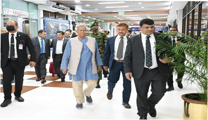 ঢাকার উদ্দেশে নিউইয়র্ক ত্যাগ করেছেন প্রধান উপদেষ্টা