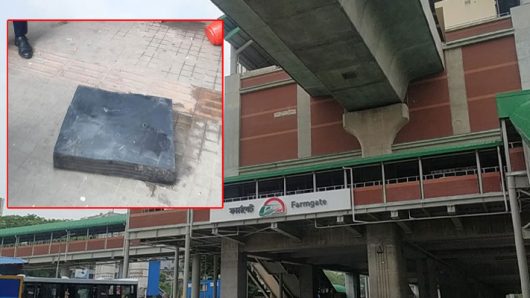 মেট্রো রেলের বিয়ারিং প্যাড খুলে পথচারীর মৃত্যু