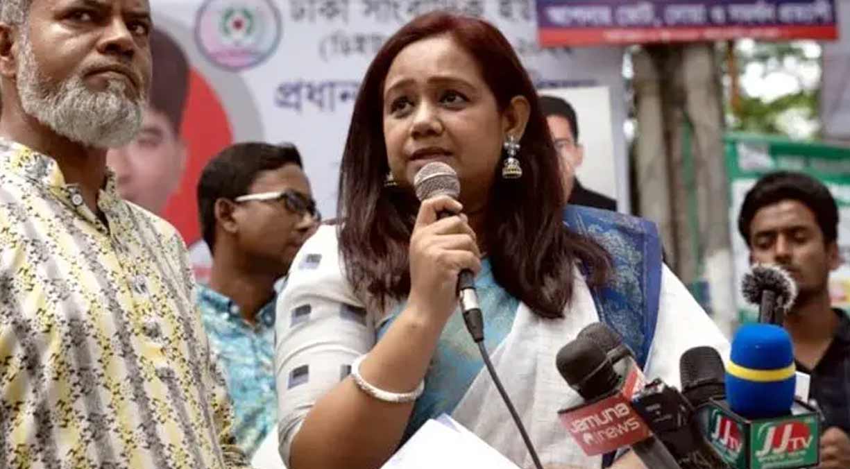 ‘মায়ের ডাক’ সমন্বয়কারী ‘তুলি’ পেলেন বিএনপির টিকেট