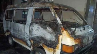 সিলেটে হাসপাতালে থাকা অ্যাম্বুলেন্স ও বাসে আগুন