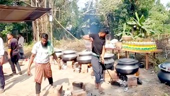 তারেক রহমানের শ্বশুরবাড়ি রান্না হচ্ছে চল্লিশ হাঁড়ি আখনি