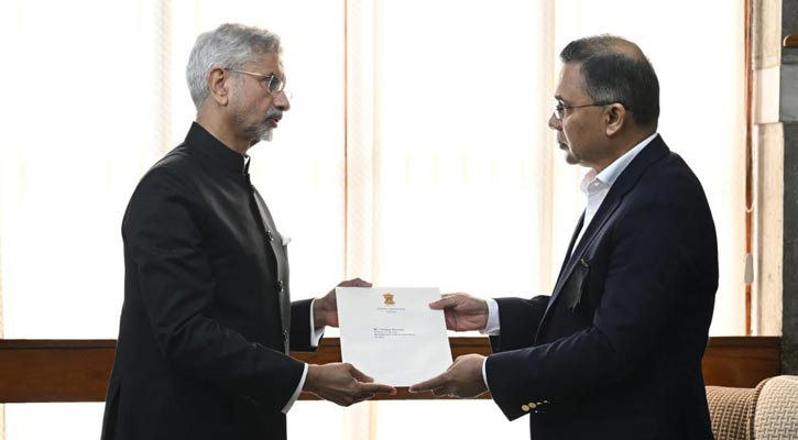 তারেককে নরেন্দ্র মোদির চিঠি দিলেন জয়শঙ্কর